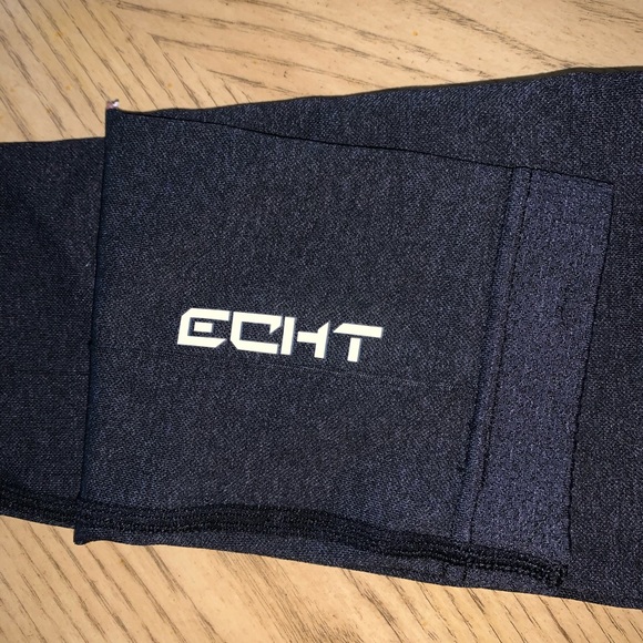 ECHT Pants & Jumpsuits Echt Apparel Black Ombre Workout Pants